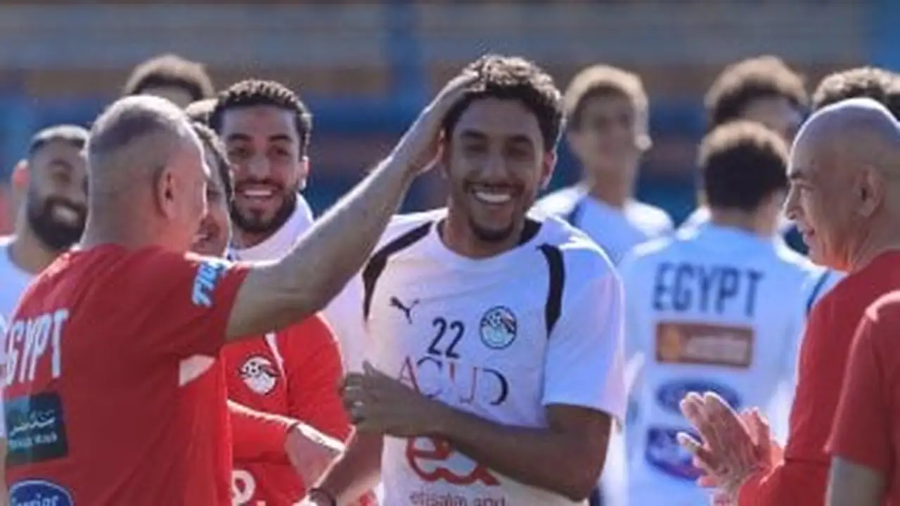 منتخب مصر يكتمل استعدادًا لمواجهة البرازيل وسط ممر شرفي لمرموش